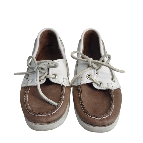 Sebago Docksides Women's Leather Slip-on Lofer Shoes Size 5 - Picture 4 of 10